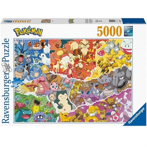 Pokemon Puslespil - Pokemon Allstars - 5000 brikker